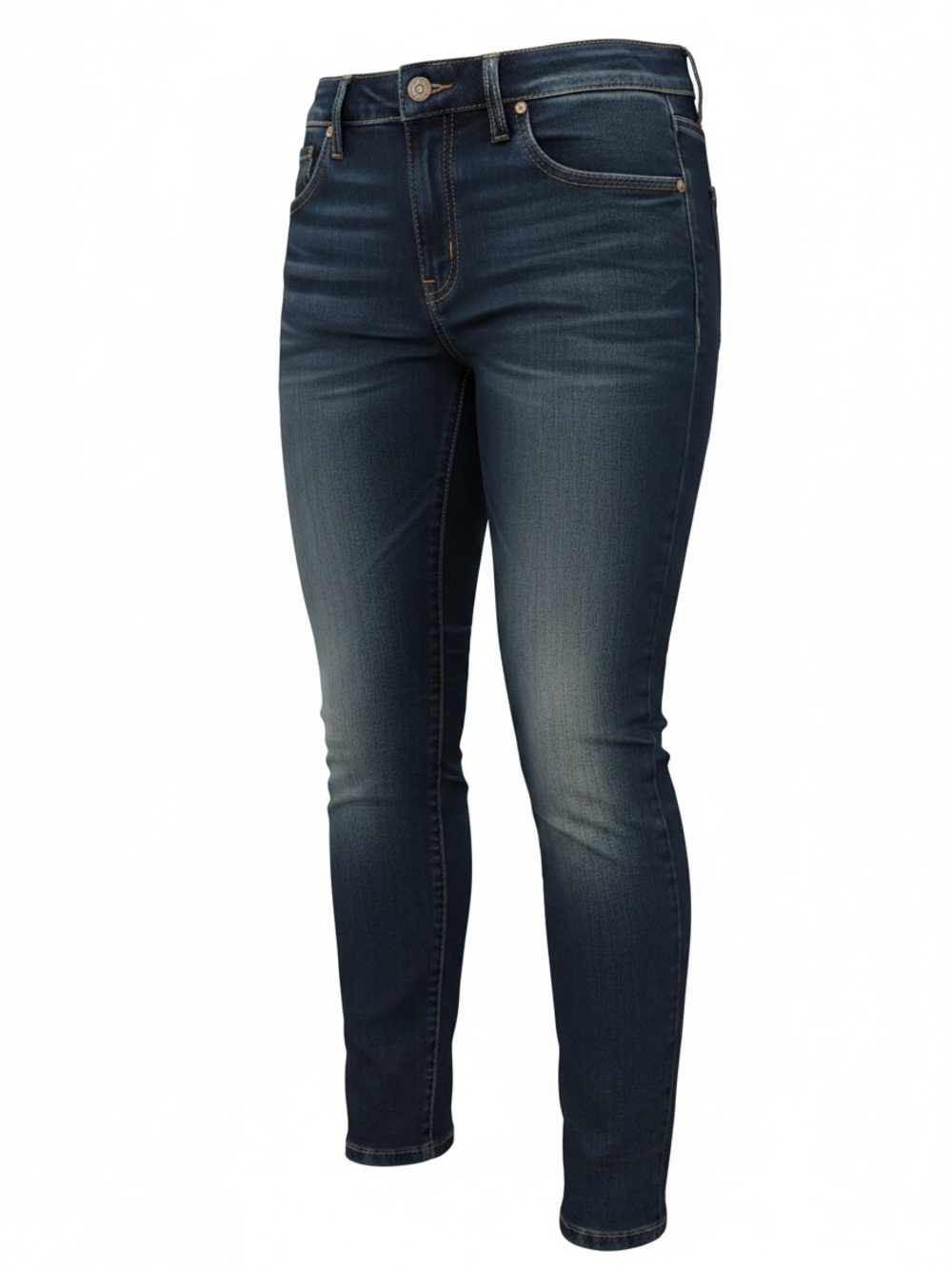 Simply Vera Vera Wang Dark Blue Skinny Jeans
